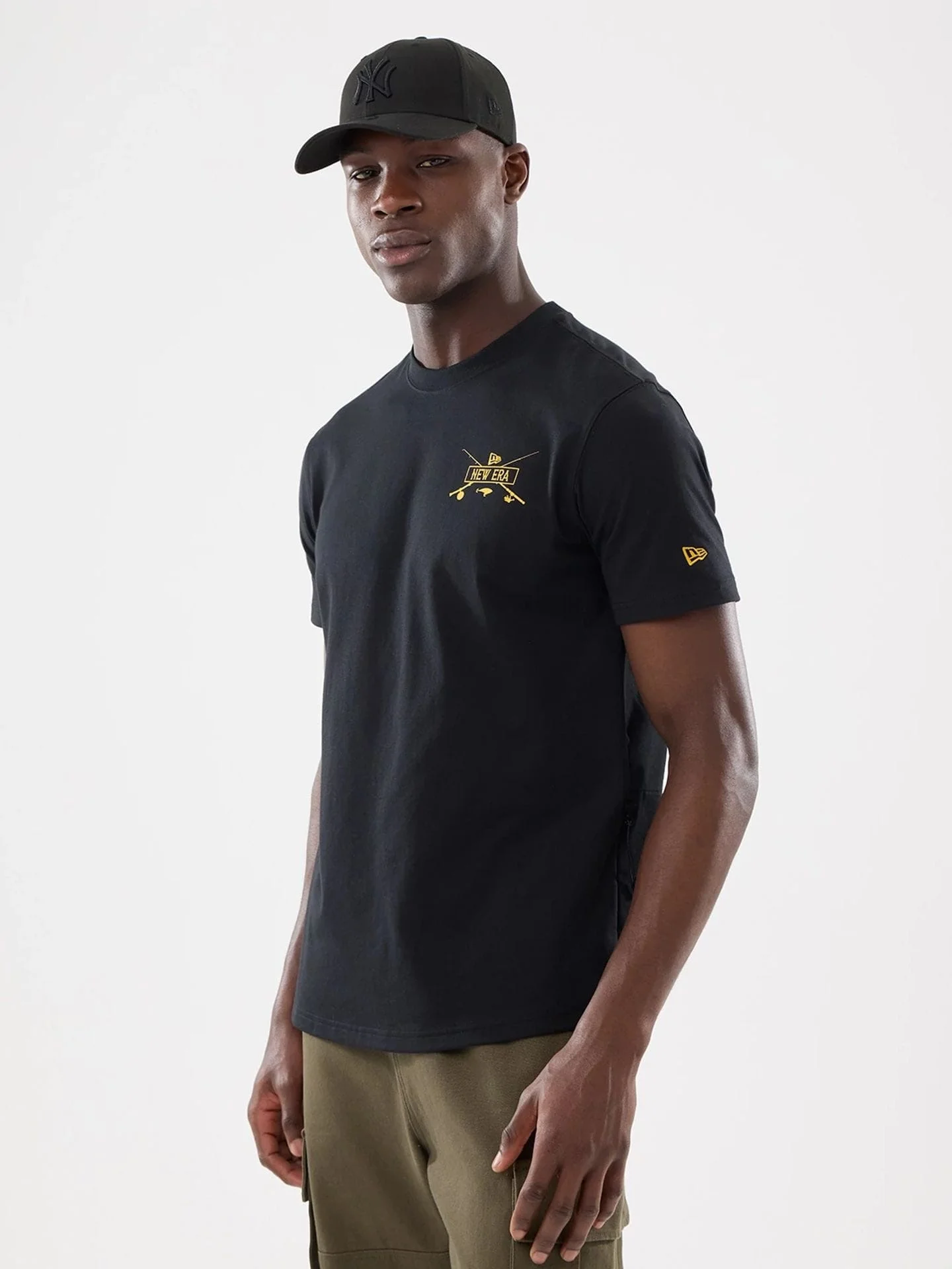 NEW ERA Áo Thun Ngắn Tay Nam New Era Branded