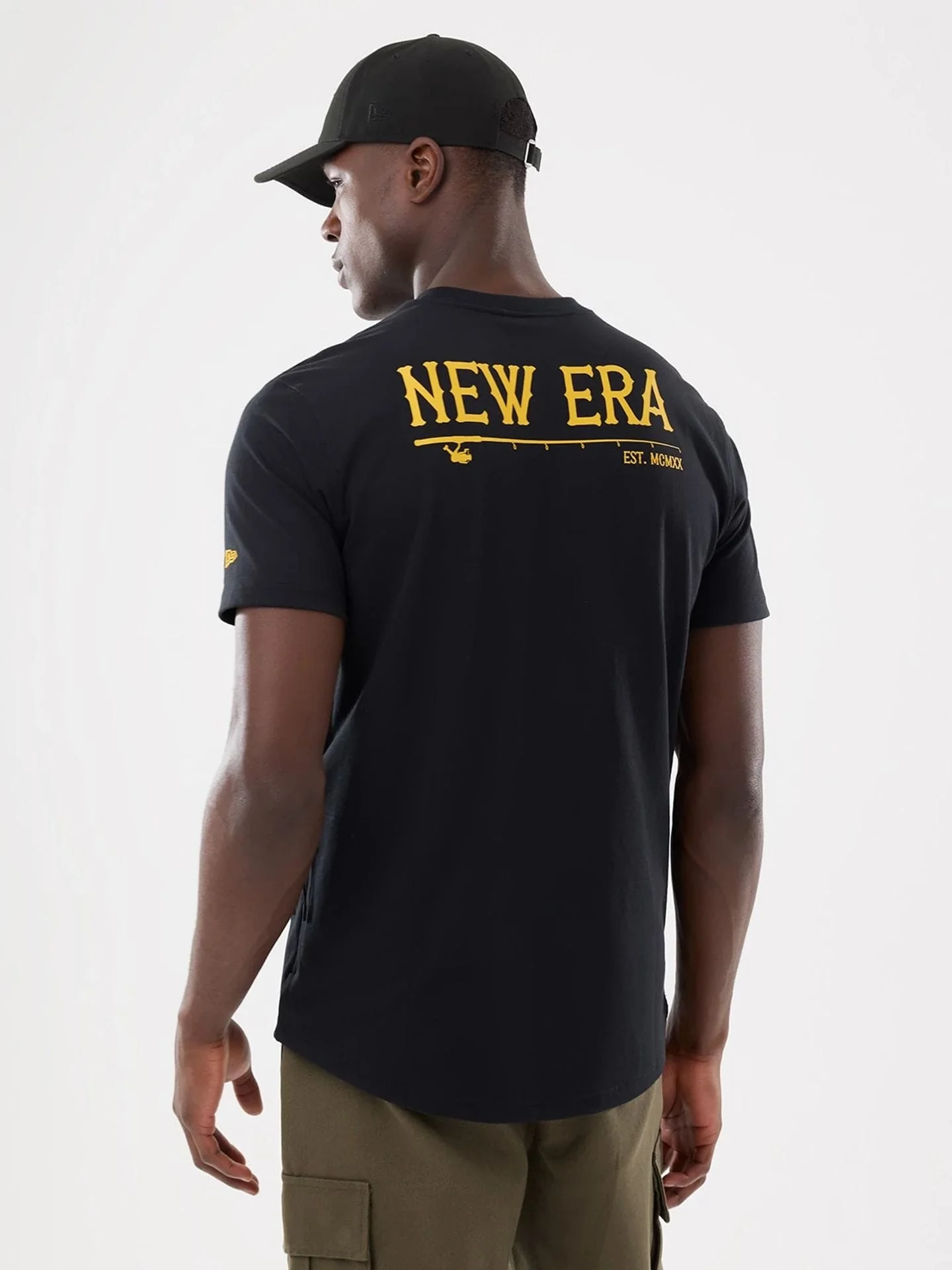 NEW ERA Áo Thun Ngắn Tay Nam New Era Branded