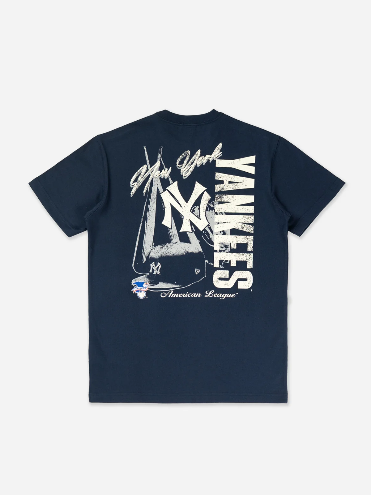 NEW ERA Áo Thun Ngắn Tay Nam New York Yankees