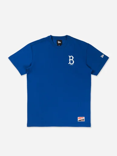 NEW ERA Áo Thun Ngắn Tay Nam Brooklyn Dodgers