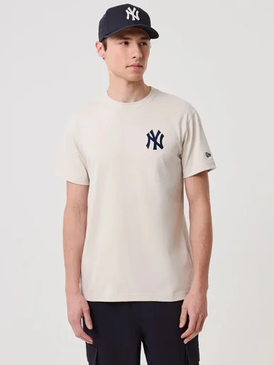 NEW ERA Áo Thun Ngắn Tay Nam New York Yankees