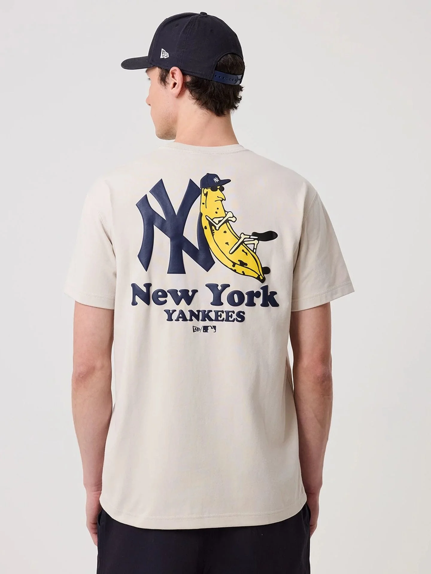 NEW ERA Áo Thun Ngắn Tay Nam New York Yankees