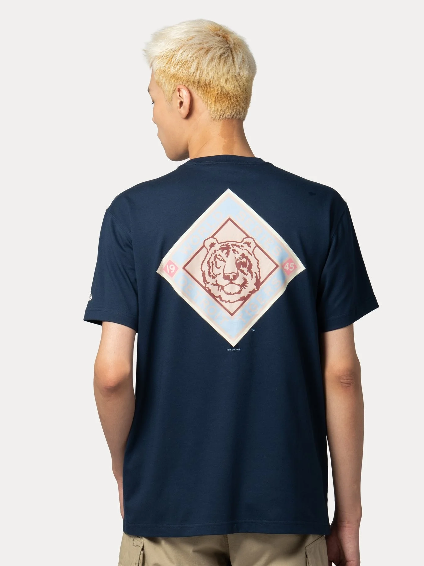NEW ERA Áo Thun Ngắn Tay Nam Detroit Tigers