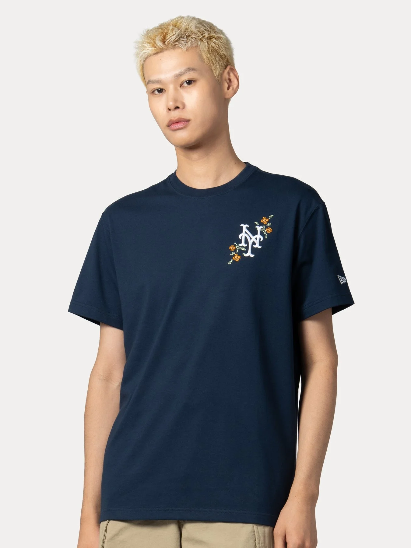 NEW ERA Áo Thun Ngắn Tay Nam New York Mets