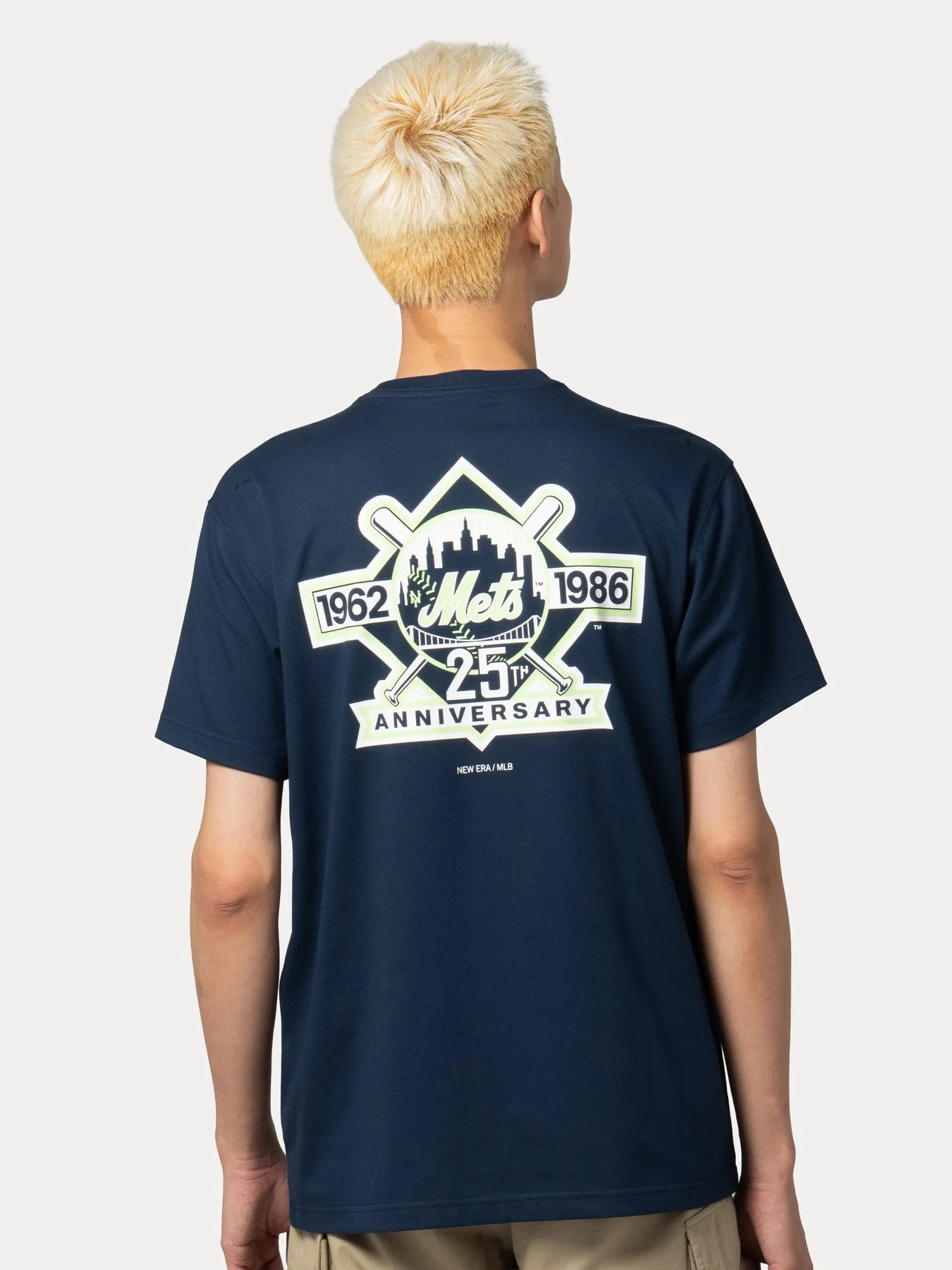 NEW ERA Áo Thun Ngắn Tay Nam New York Mets