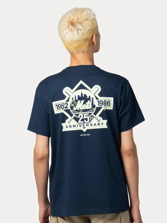 NEW ERA Áo Thun Ngắn Tay Nam New York Mets