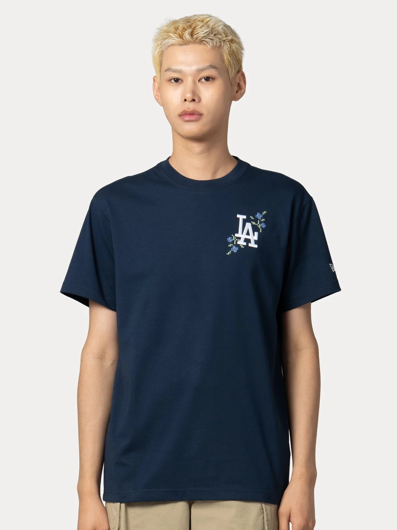 NEW ERA Áo Thun Ngắn Tay Nam Los Angeles Dodgers