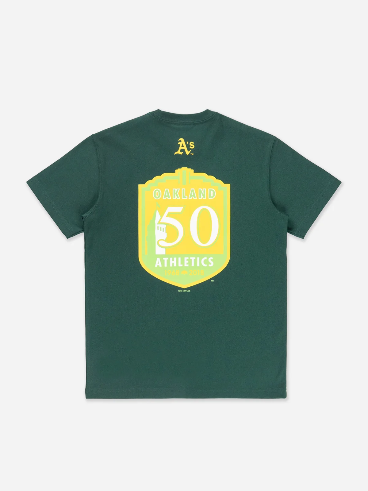 NEW ERA Áo Thun Ngắn Tay Nam Oakland Athletics