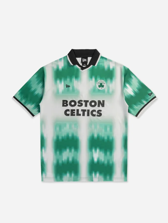 NEW ERA Áo Thun Ngắn Tay Thể Thao Nam Boston Celtics