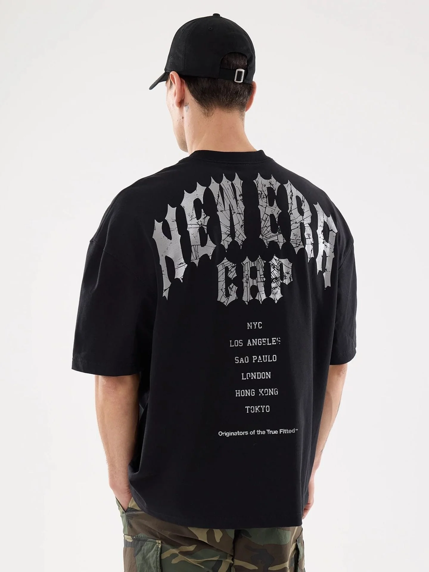 NEW ERA Áo Thun Ngắn Tay Nam New Era Branded