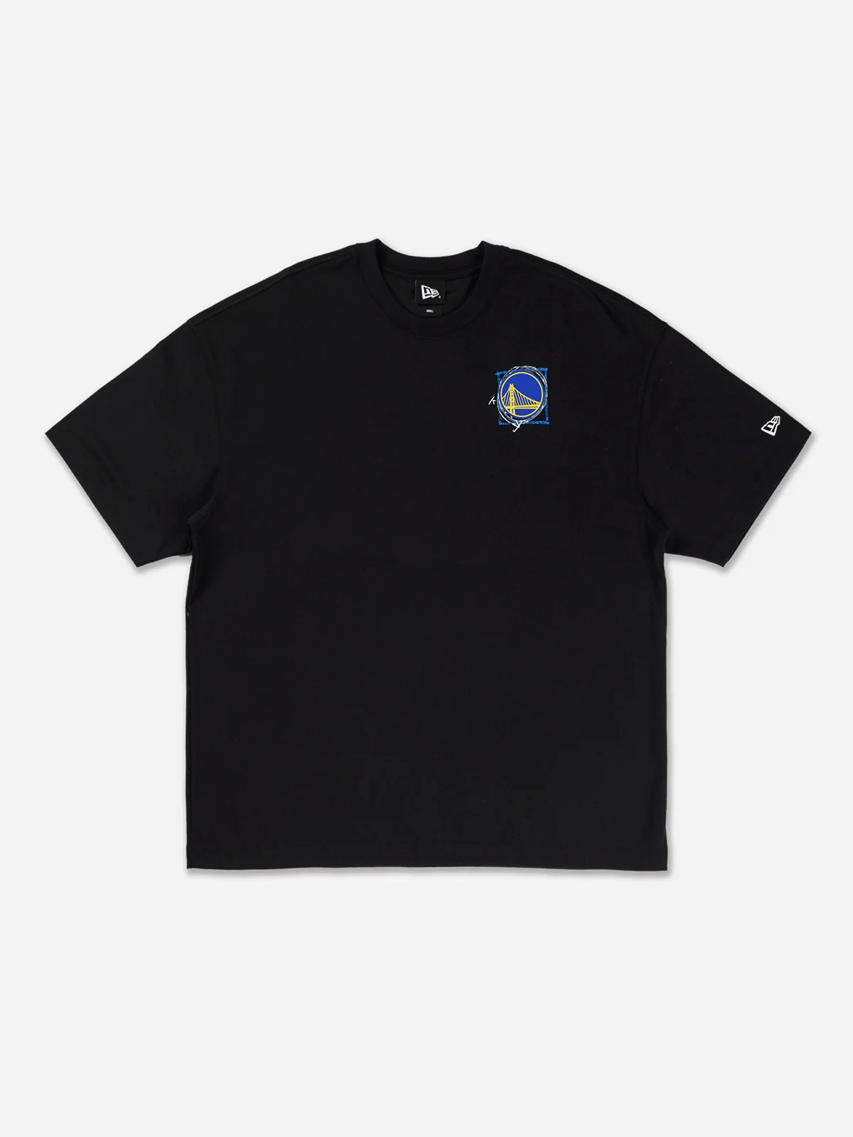 NEW ERA Áo Thun Ngắn Tay Nam Golden State Warrior