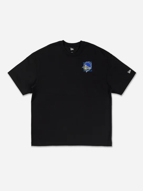NEW ERA Áo Thun Ngắn Tay Nam Golden State Warrior