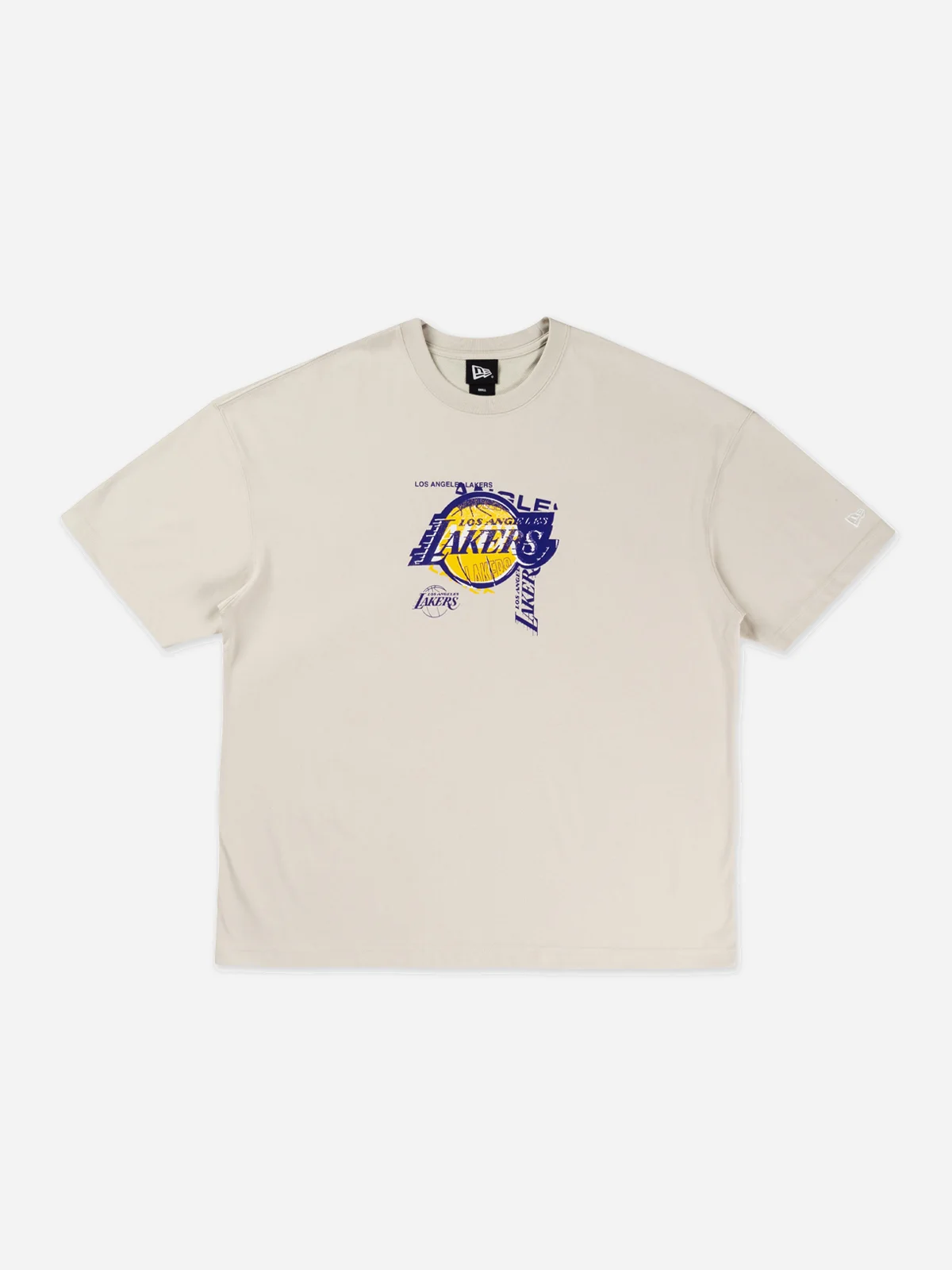 NEW ERA Áo Thun Ngắn Tay Nam Los Angeles Lakers