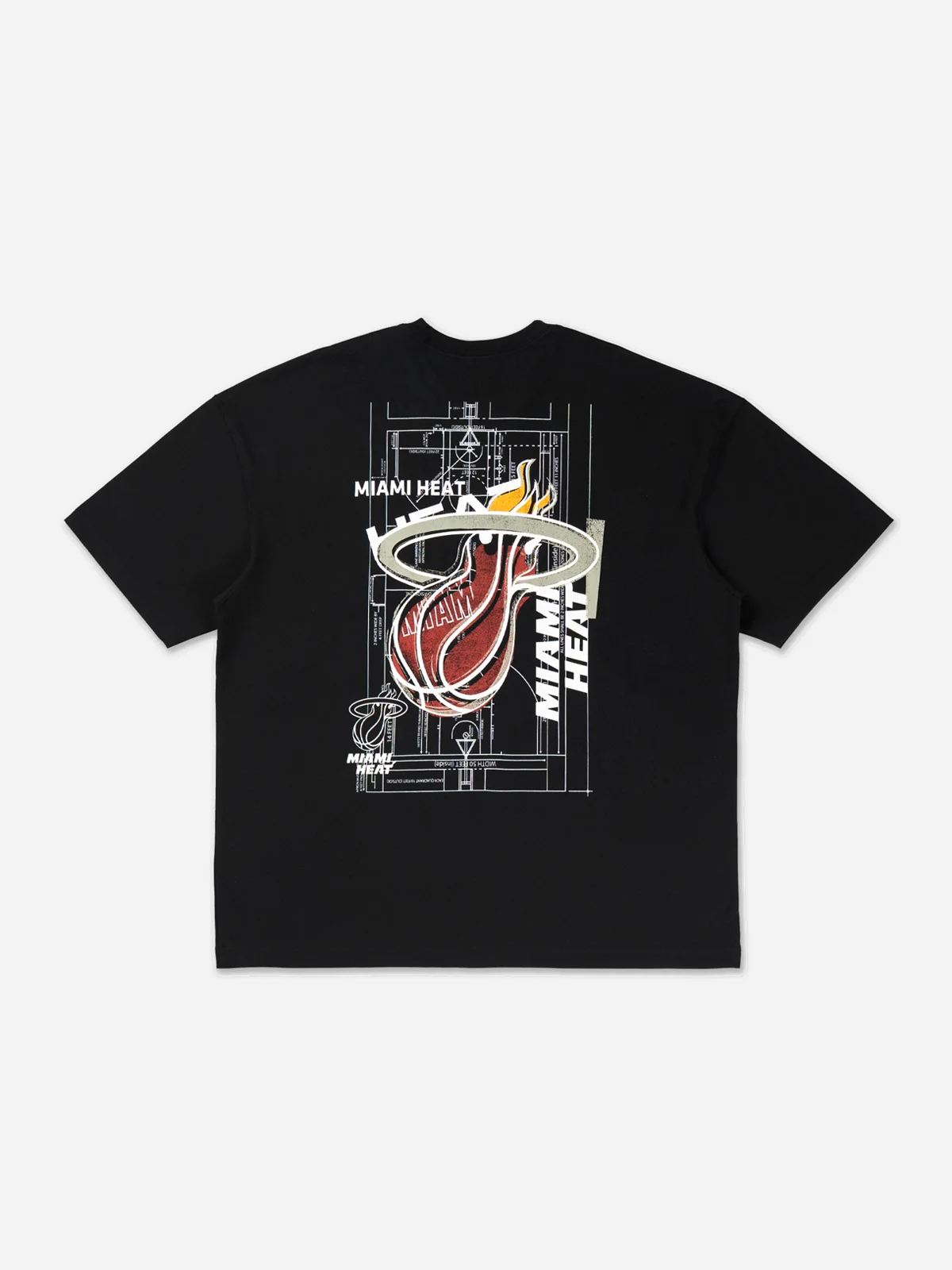 NEW ERA Áo Thun Ngắn Tay Nam Miami Heat
