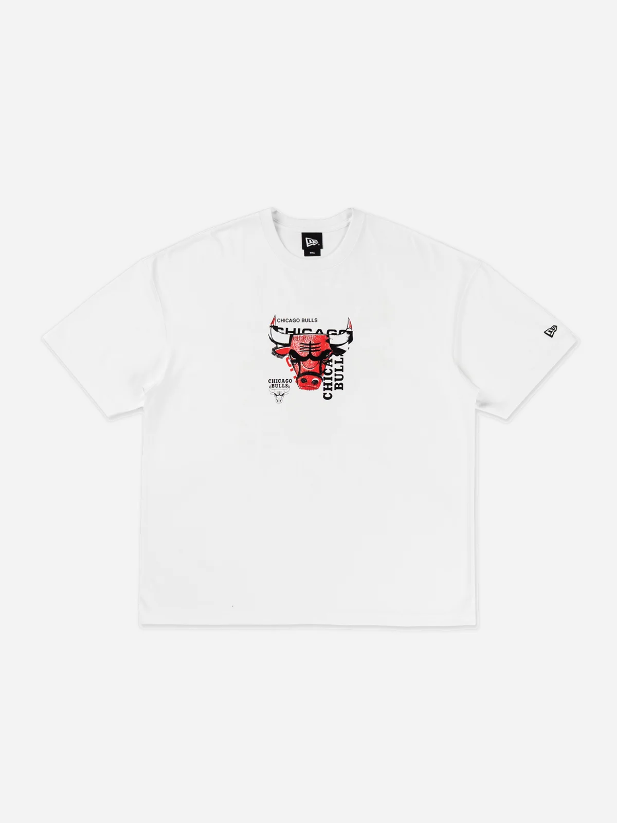 NEW ERA Áo Thun Ngắn Tay Nam Chicago Bulls