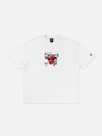 NEW ERA Áo Thun Ngắn Tay Nam Chicago Bulls