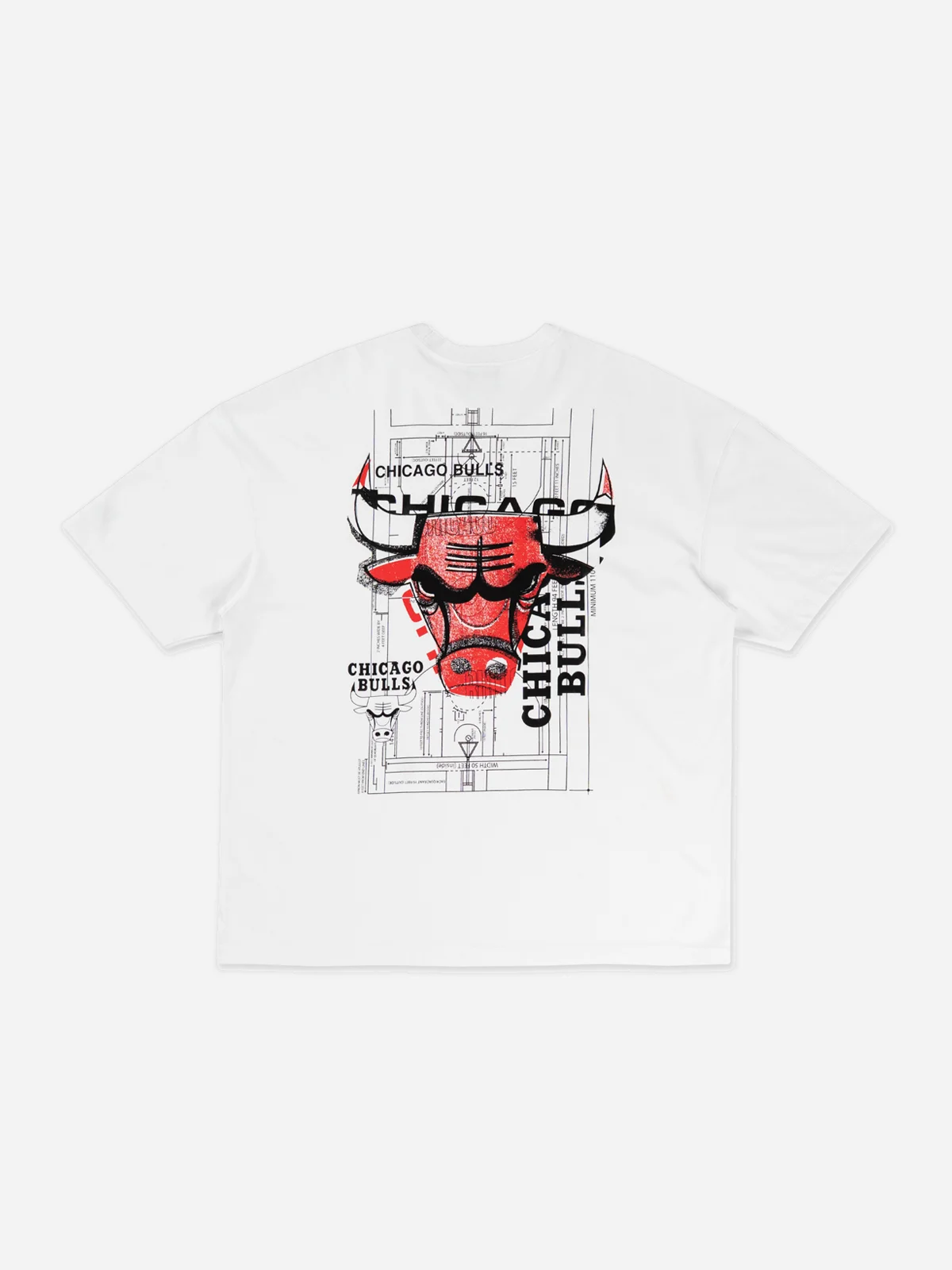 NEW ERA Áo Thun Ngắn Tay Nam Chicago Bulls