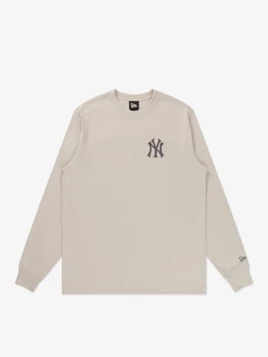 NEW ERA Áo Thun Dài Tay Nam New York Yankees