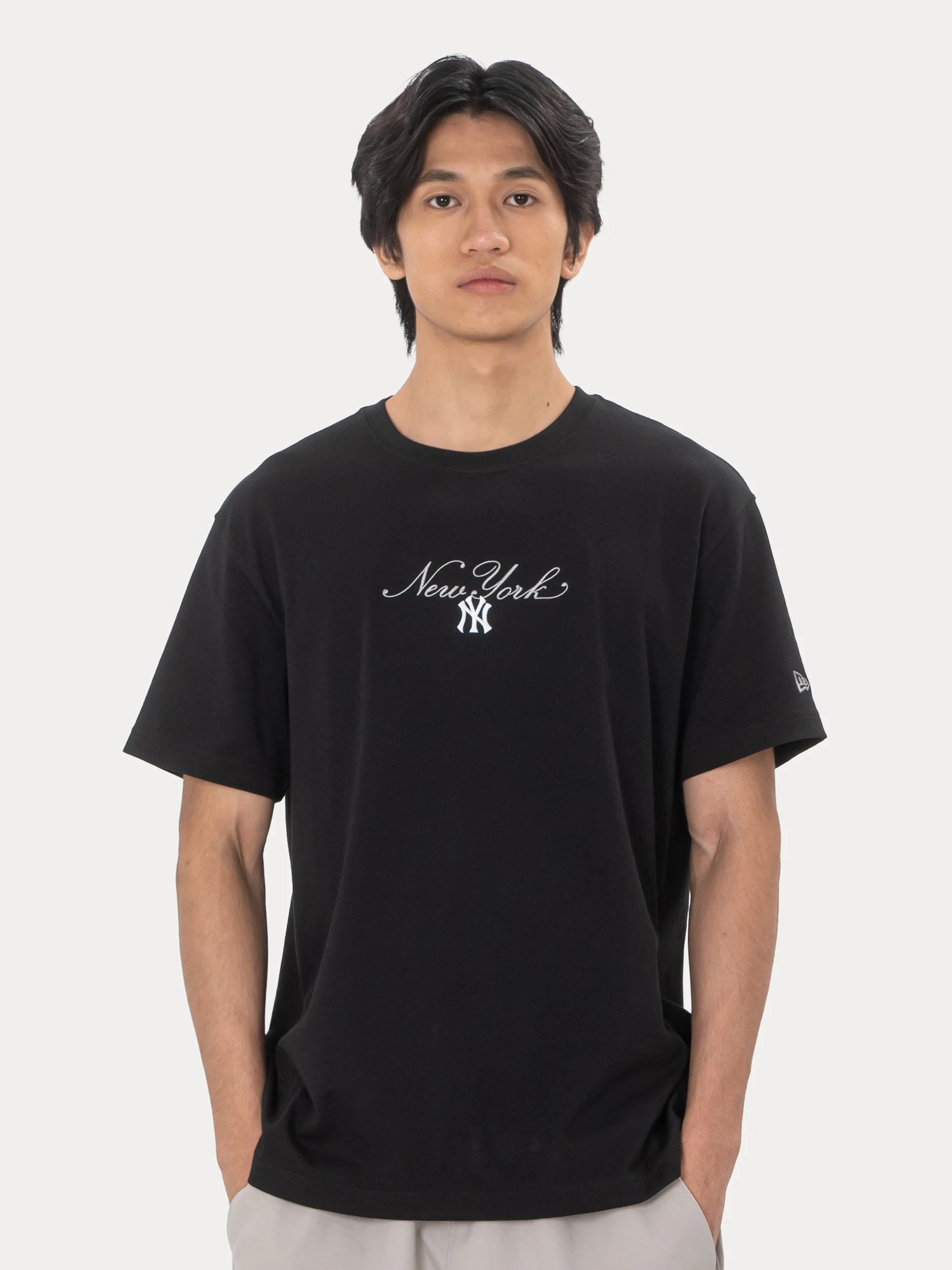 NEW ERA Áo Thun Ngắn Tay Nam New York Yankees