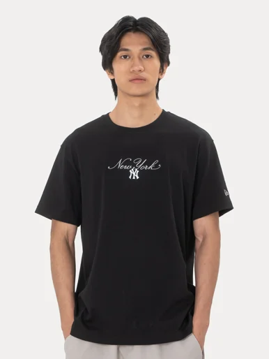 NEW ERA Áo Thun Ngắn Tay Nam New York Yankees