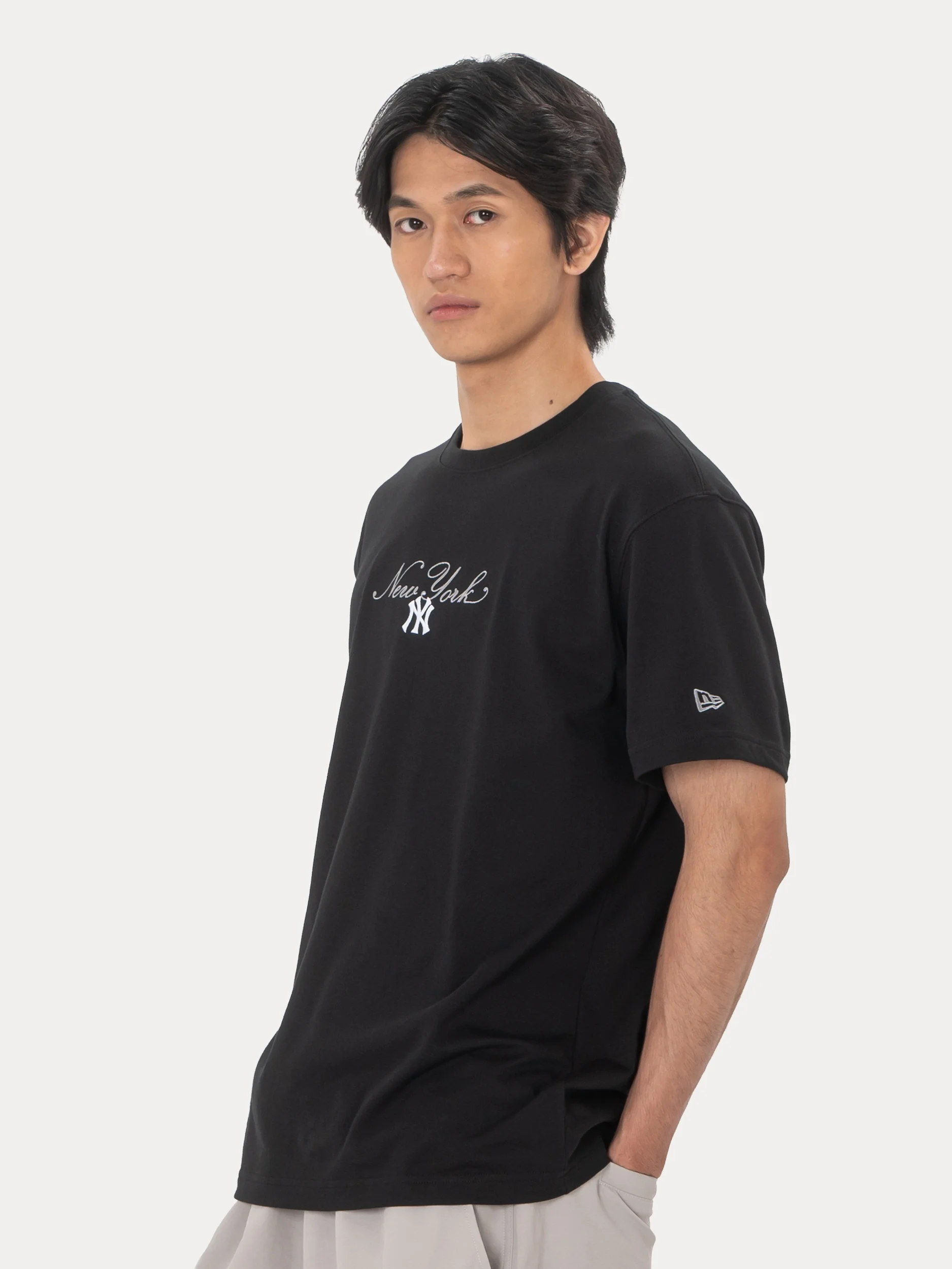NEW ERA Áo Thun Ngắn Tay Nam New York Yankees