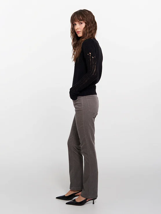 SISLEY Áo Len Dài Tay Nữ Women Sweater