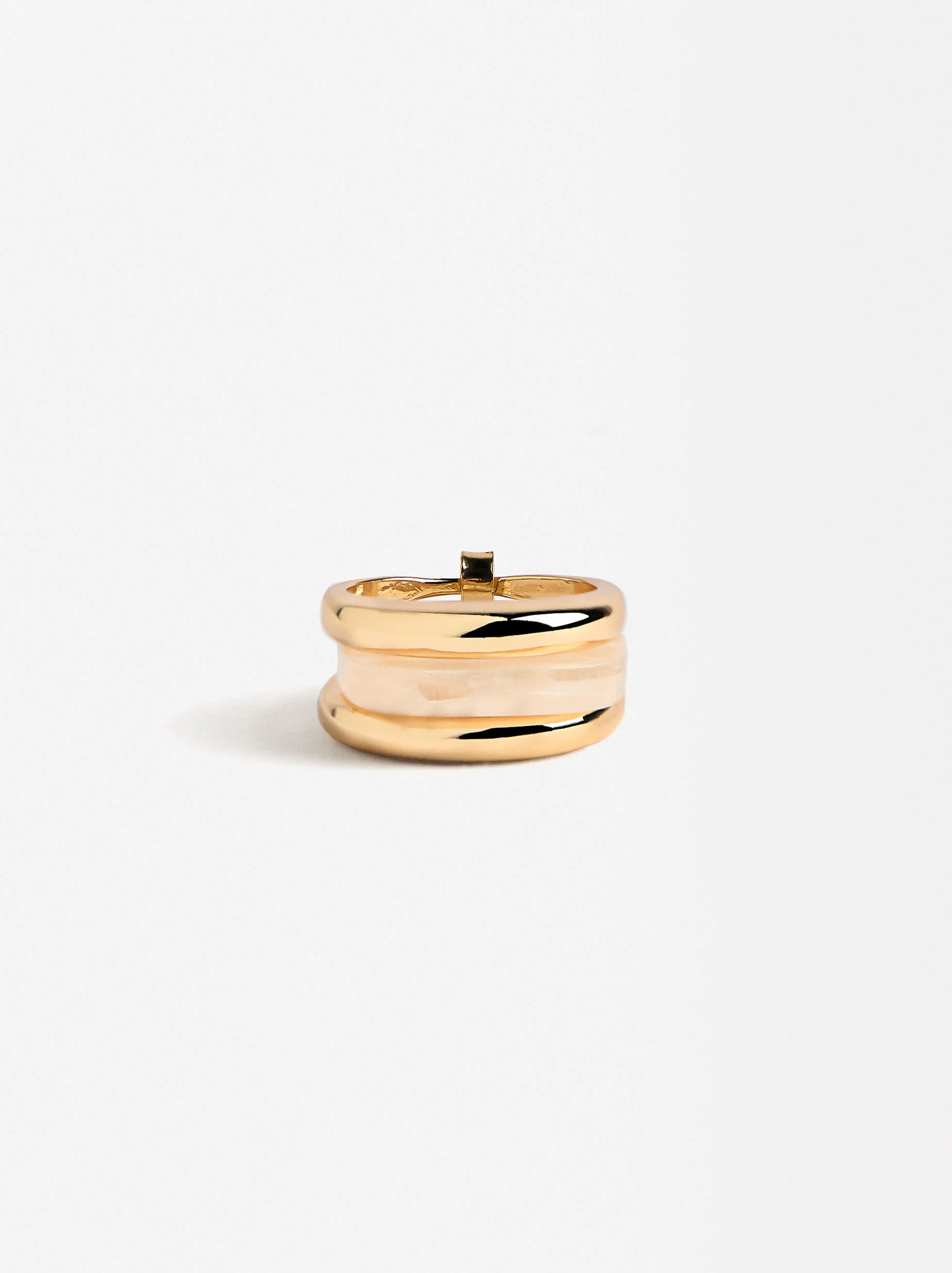 PARFOIS Nhẫn Golden Basics Extra
