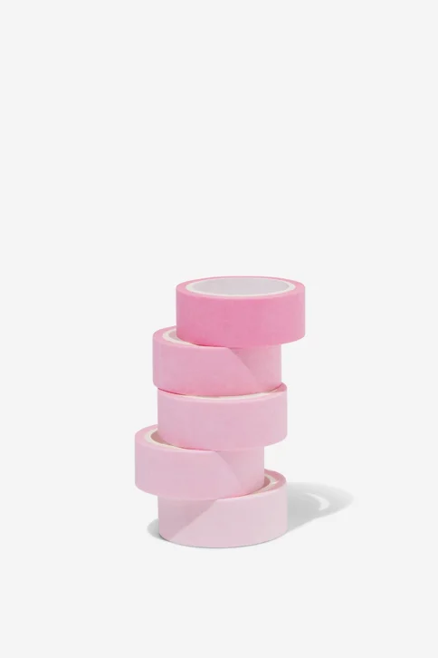 TYPO Bộ 5 Băng Keo Washi - Washi Tape 5Pk