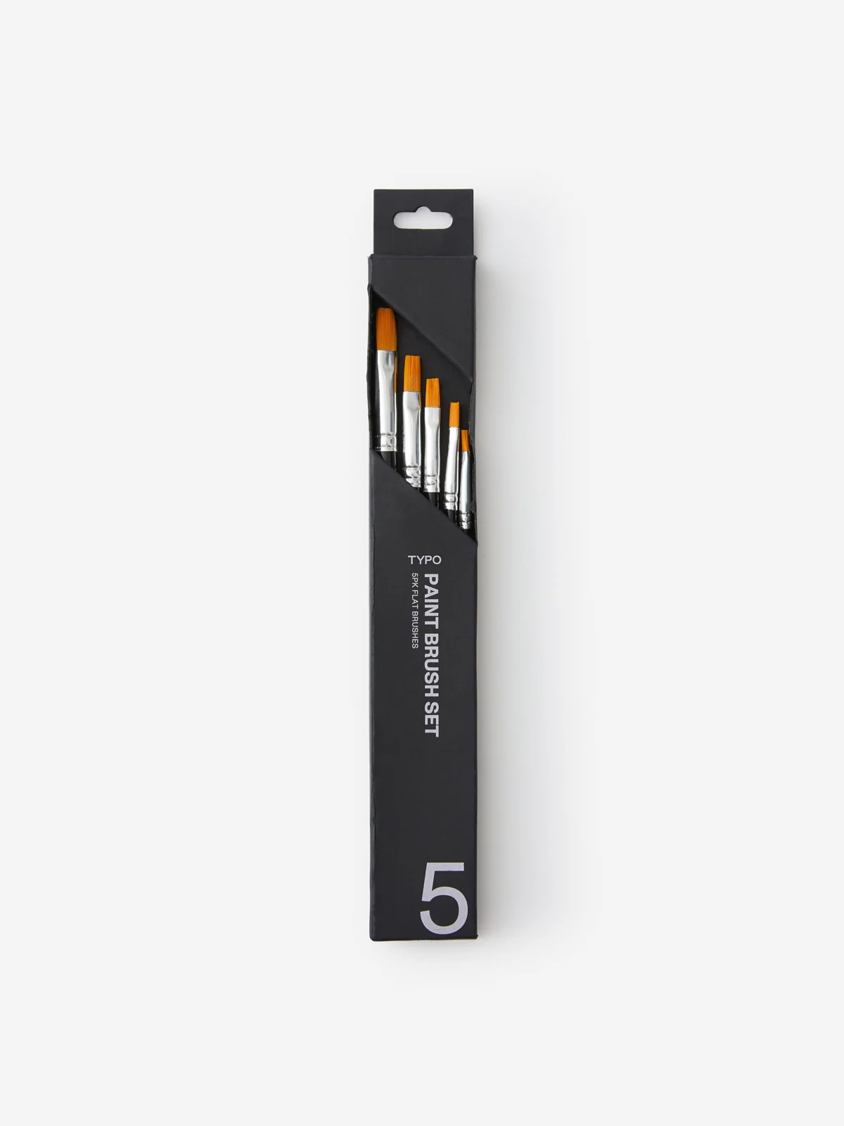 TYPO Cọ Vẽ 5 Cây/Bộ - Paint Brush 5 Set