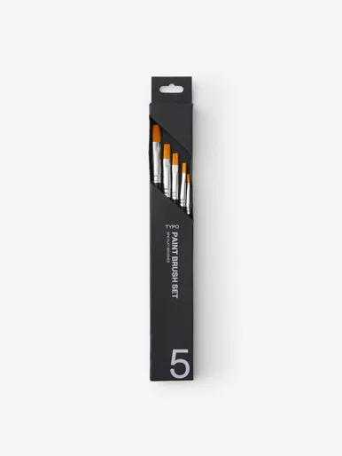 TYPO Cọ Vẽ 5 Cây/Bộ - Paint Brush 5 Set