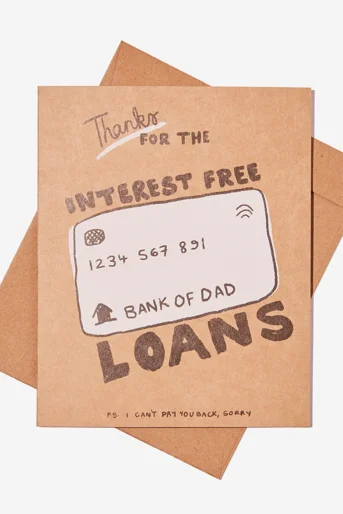 TYPO Thiệp - Fathers Day Card