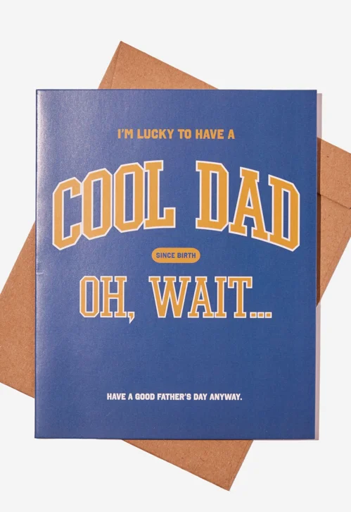TYPO Thiệp - Fathers Day Card