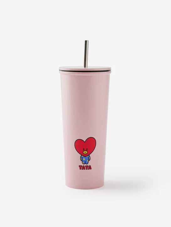 TYPO Ly Giữ Nhiệt Ống Hút 650ML - Collab Metal Smoothie Cup 650ML