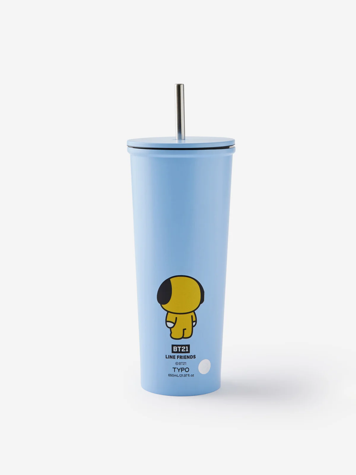 TYPO Ly Giữ Nhiệt Ống Hút 650ML - Collab Metal Smoothie Cup 650ML