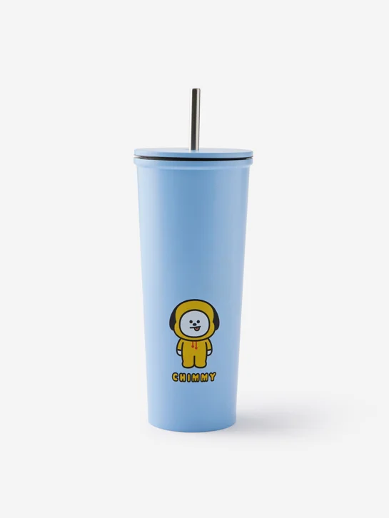 TYPO Ly Giữ Nhiệt Ống Hút 650ML - Collab Metal Smoothie Cup 650ML