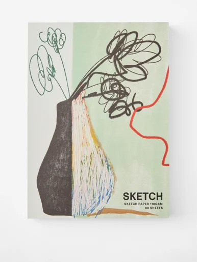 TYPO Sổ Vẽ Sketch Book A4 - A4 Stitch Bound Sketch Book