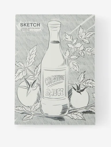 TYPO Sổ Vẽ Sketch Book A4 - A4 Stitch Bound Sketch Book