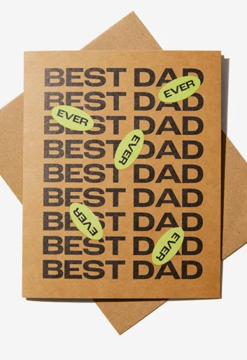 TYPO Thiệp - Fathers Day Card
