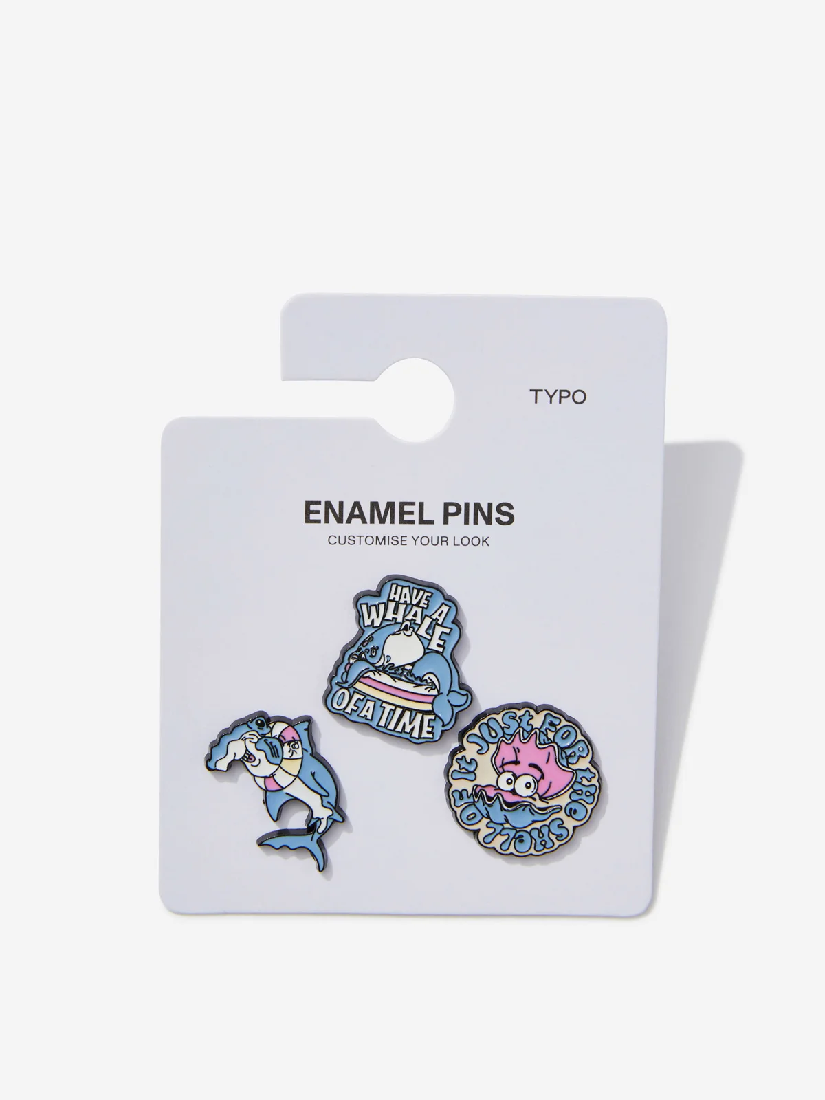 TYPO Huy Hiệu Cài Áo -Enamel Pins 3Pack