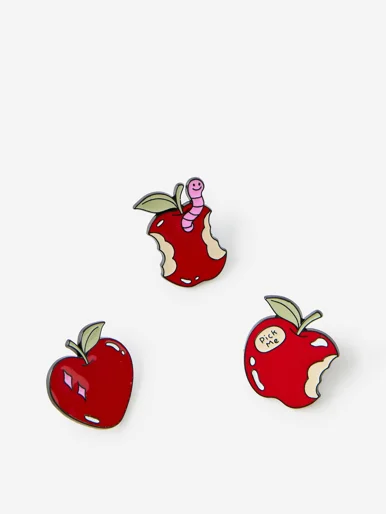 TYPO Huy Hiệu Cài Áo - Enamel Pins 3Pack