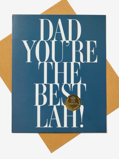 TYPO Thiệp-Fathers Day Card