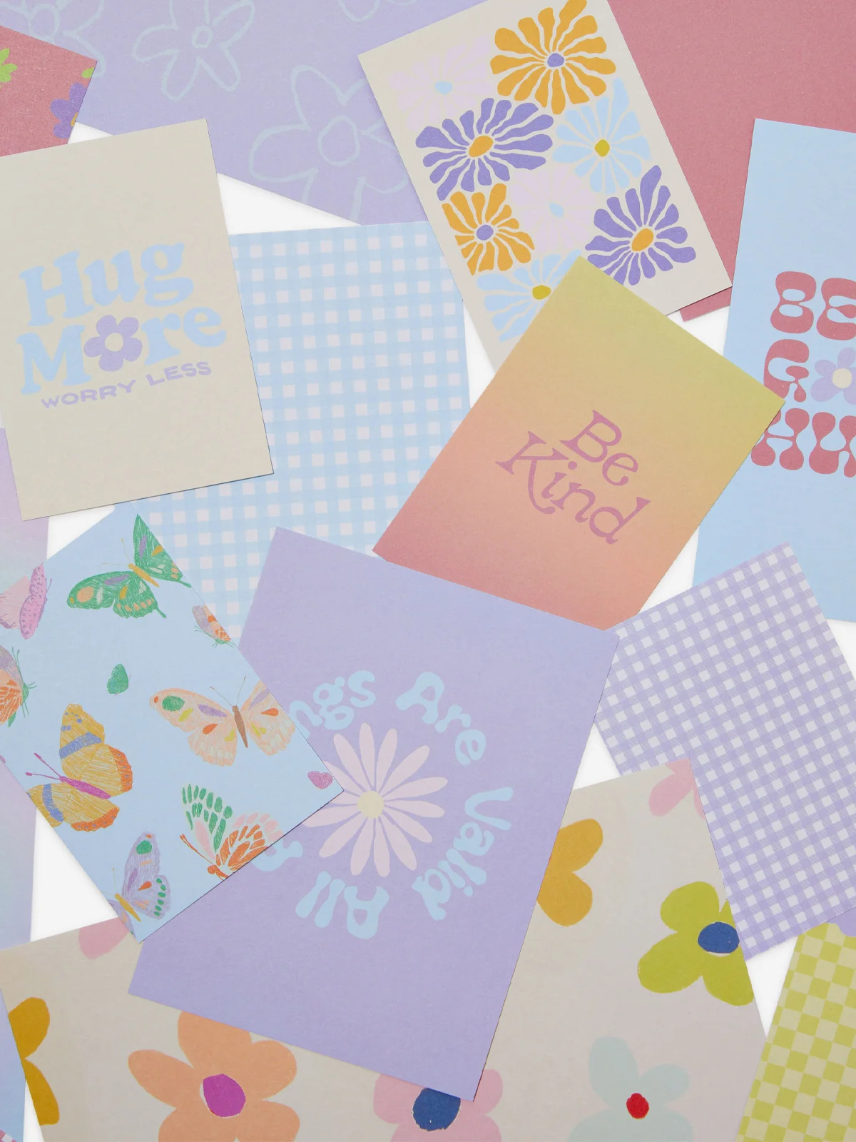 TYPO Bộ Bìa Giấy Trang Trí-Collage Prints Pack