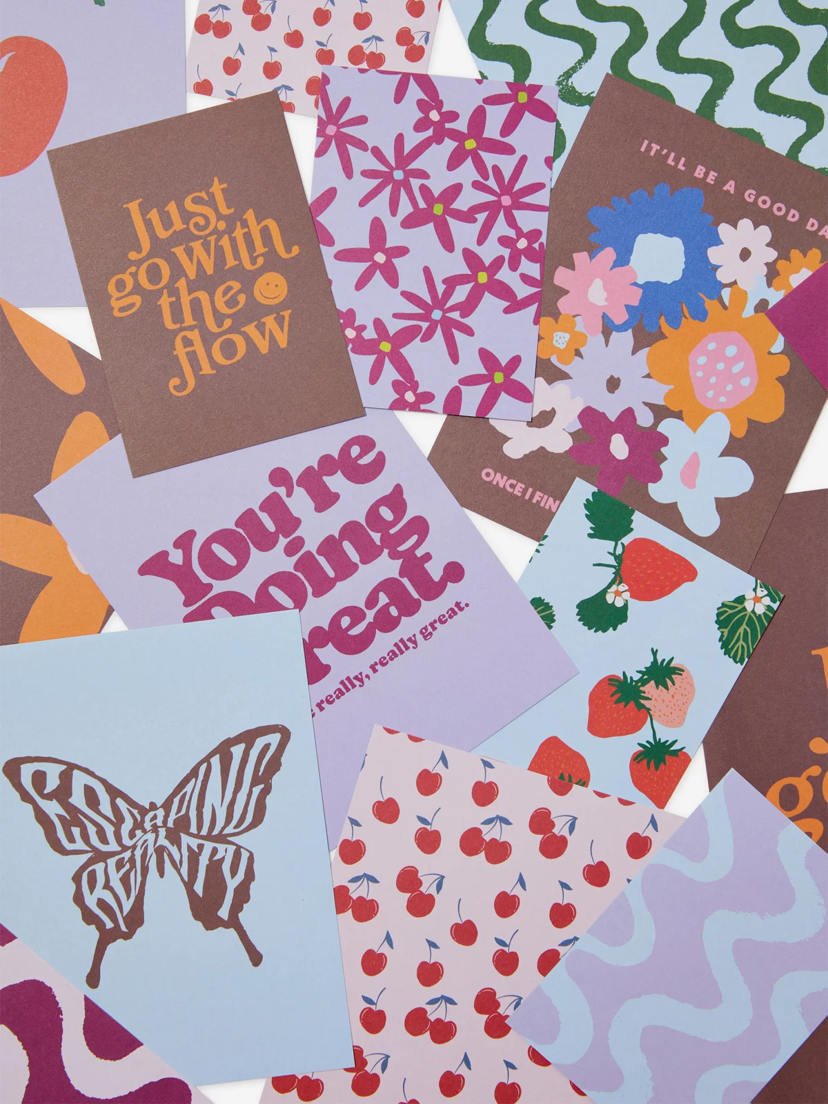 TYPO Bộ Bìa Giấy Trang Trí-Collage Prints Pack