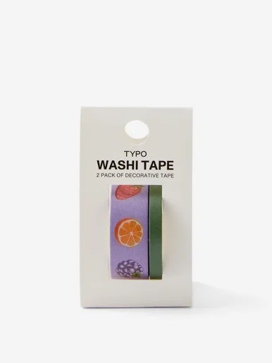 TYPO Băng Keo 2 Cái/Bộ - Washi Tape 2Pk