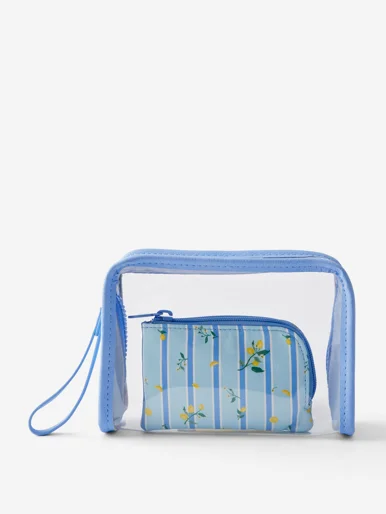 TYPO Túi Nhỏ Đựng Đồ - Clear Carry On Duo Case