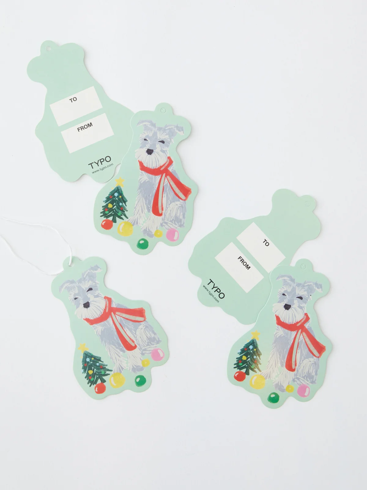 TYPO Thẻ Treo 5 Cái/Bộ - Die Cut Gift Tag 5Pk