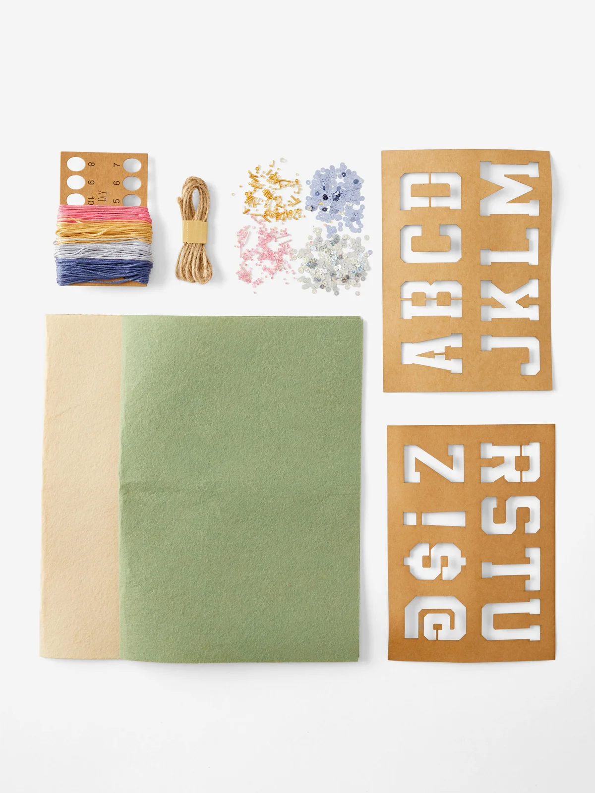 TYPO Bộ Thủ Công Trang Trí Chữ - Diy Alpha Ornaments
