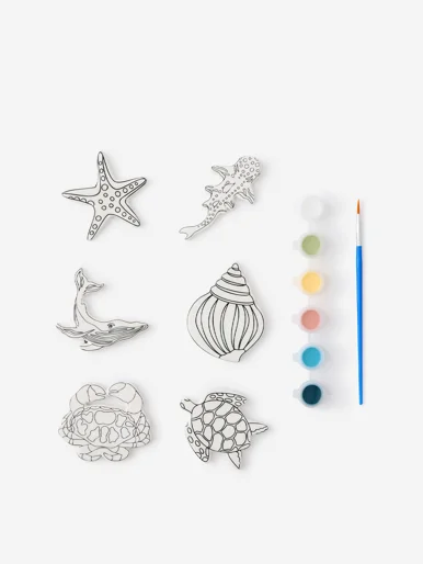 TYPO Bộ Tượng Sứ Kèm Vẽ - 3D Paint By Numbers