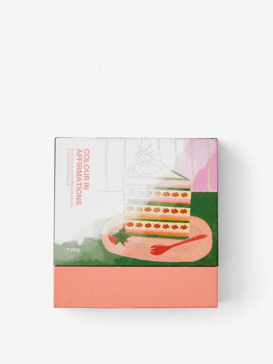 TYPO Bộ Thẻ Giấy Chúc Mừng - Mini Diy Affirmation Cards
