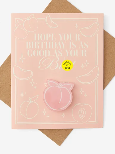 TYPO Thiệp - Premium Badge Birthday Card